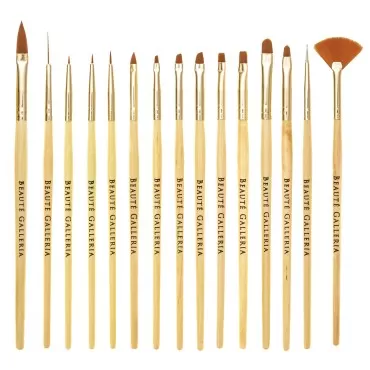 Beaute Galleria 15 Pieces Nail Art Brush Set for D...