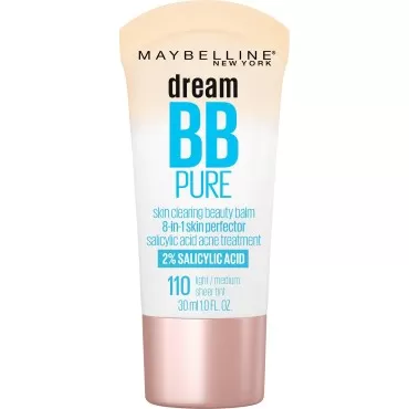 Maybelline Dream Pure Skin Clearing BB Cream, 8-in...