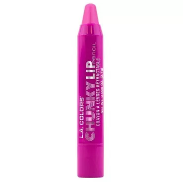 L.A. Colors Chunky Lip Pencil, Lilac, 0.04 Ounce