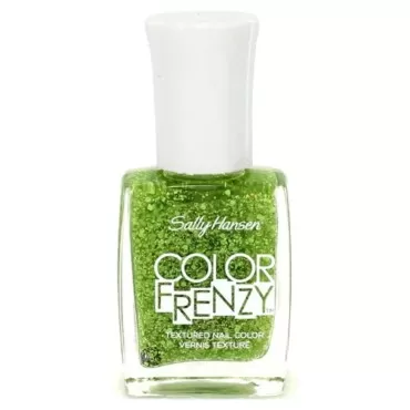 Sally Hansen Color Frenzy Textured Nail Color 370 Green Machine