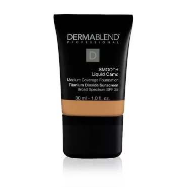 Dermablend Smooth Liquid Foundation with SPF 25, 40W Sienna, 1 Fl. Oz.