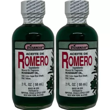 Aceite De Romero 2 Oz. Rosemary Oil 2-PACK Pharmar...