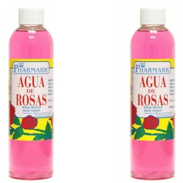 Agua De Rosas 4 Oz. Rose Water 2-PACK...