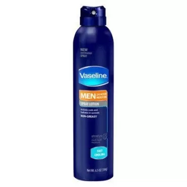 Vaseline Men's Fast Cooling Spray Moisturizer - 6.5 oz (Pack of 3)