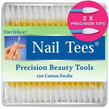 Fran Wilson NAIL TEES COTTON TIPS 120 Count (2 PAC...