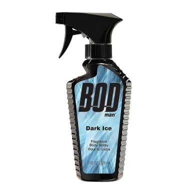 BOD Man Fragrance Body Spray, Dark Ice, 8 Fluid Ou...