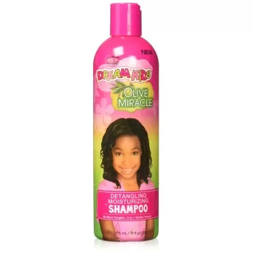 African Pride Dream Kids Olive Miracle Detangling Shampoo, 12 Ounce
