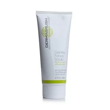 DERMABRUSH GENTLE FACIAL SCRUB LIGHTLY SCENTED WITH GREEN TEA 6.7 OZ