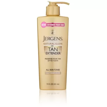 Jergens Natural Glow Tan Extender Daily Moisturizer, 7.5 Ounce