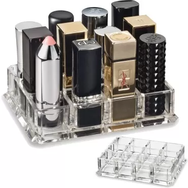 byAlegory Acrylic Lipstick Makeup Organizer Design...