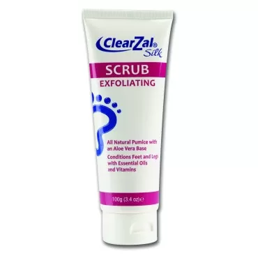 ClearZal Scrub 3.4oz, Foot and Skin Exfoliating Sc...