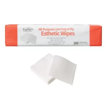 ForPro All-Purpose Lint-Free 4-Ply Esthetic Wipes,...