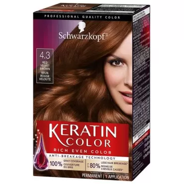 Schwarzkopf Keratin Color Permanent Hair Color Cre...