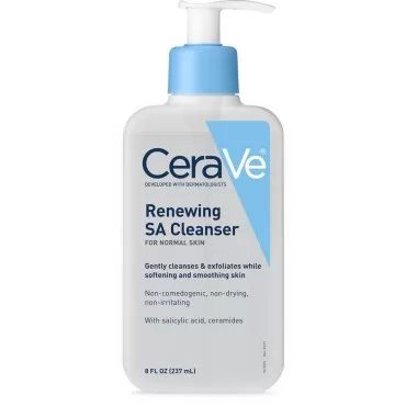 CeraVe SA Cleanser | Salicylic Acid Cleanser with ...