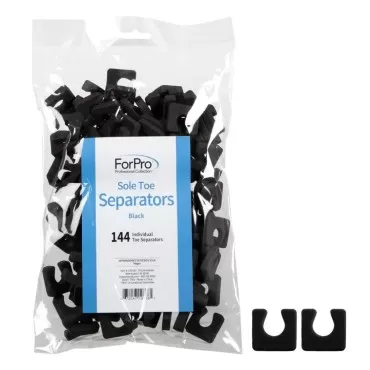 ForPro Sole Toe Separators - Black Luxurious Foam ...