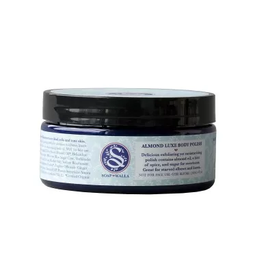 Soapwalla - Organic/Vegan Almond + Ginger Luxe Body Polish (8 oz | 227 g)
