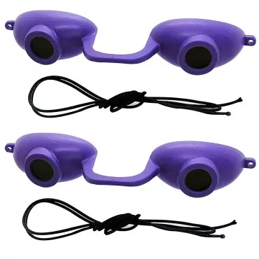 2 pack EVO FLEX Sunnies Flexible Tanning Bed Goggl...