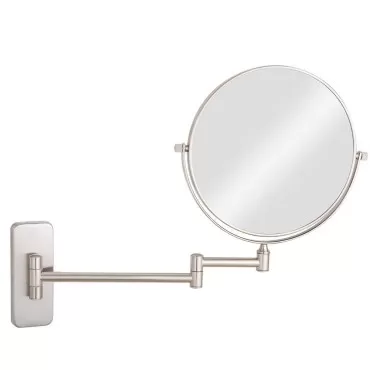 GURUN 8-Inch Double-Sided Wall Mount Makeup Mirrors with 10X Magnification Bathroom Mirror for Hotel Nickel Finished M1406N(8in,10X)