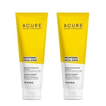 Acure Organics Brightening Facial Scrub, 4 fl. oz,...