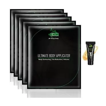 EHM 5 Ultimate Body Applicators and 1 Body Defining Gel, Body Wraps Works in Just 45 Minutes for Slimming, Detoxing and Firming