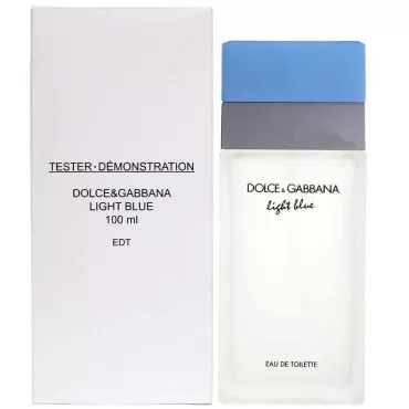 Dolce and Gabbana Light Blue for Women Eau De Toilette Spray, 3.3 Fluid Ounce (Tester/Plain Box)