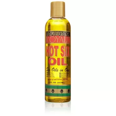 African Royale Hot Six In One Hair Oil With 15 Nat...