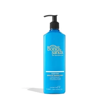 Bondi Sands Everyday Gradual Tanning Milk | Long-lasting, Tanning Body Moisturizer Enriched With Aloe Vera and Vitamin E for Glowing Skin, 12.68 Fl Oz