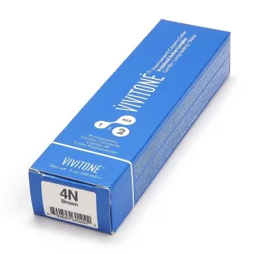 VIVITONE Permanent Cream Color 4N (Brown) by Beaut...