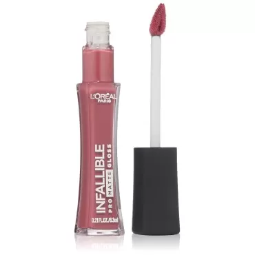 L’Oréal Paris Infallible Lip Pro Matte Gloss, Blushing Ambition, 0.21 fl. oz.