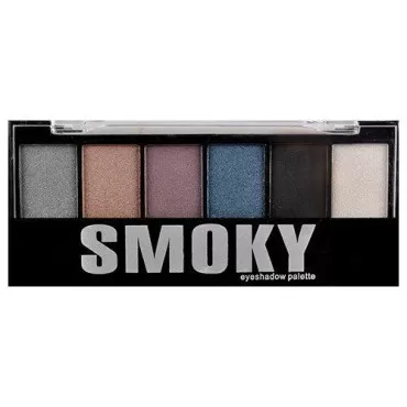 6 Color Smoky Eye Shadow Palette...