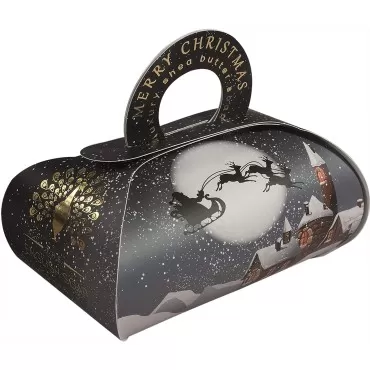 The English Soap Company, Large Gift Bag Bath Soap, Winter Village, 260g