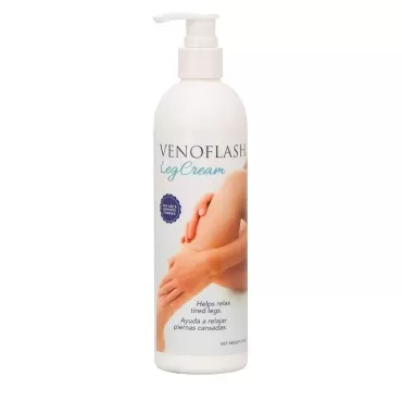 VenoFlash Leg Cream for Relax Tiered Legs - 3 Oz b...