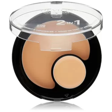 Revlon ColorStay 2-in-1 Compact Makeup & Concealer, Natural Tan