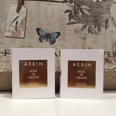 Lot of 2 Aerin Rose De Grasse Parfum .07 Oz / 2 Ml...