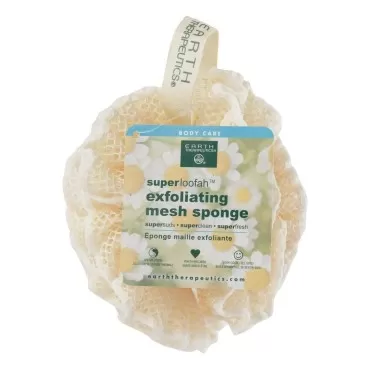 Earth Therapeutics Loofah, Super, Exfoliating, Mes...