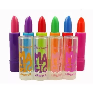 6 Cherimoya Magic Color Changing Lipstick with Aloe Vera Set