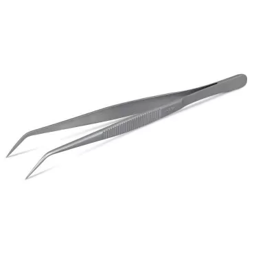 JB Prince Curved Extra Fine Tip Tweezer