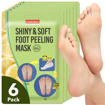 Purederm Foot Peeling Mask Set Exfoliating Foot Pe...