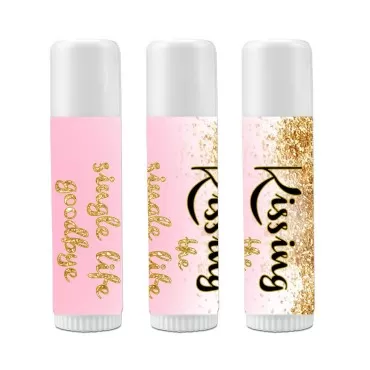 12 Bridal Shower Lip Balms - Bachelorette Party Fa...