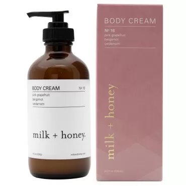 milk + honey Rich Body Cream No. 16, Pink Grapefru...