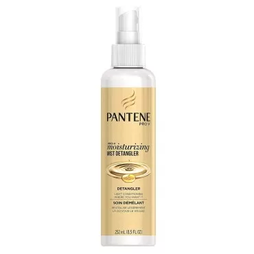 Pantene Pro-V Moisture Mist Hair Detangler Light Conditioning 8.5 oz (Pack of 4)