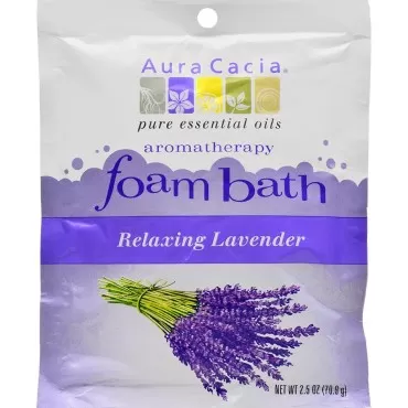 Aura Cacia - Foam Bath Relaxing Lavender - 2.5 oz ...