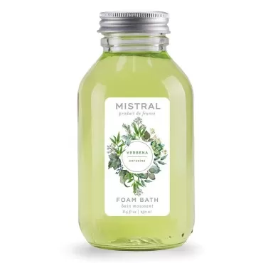 Mistral French Verbena Foam Bath Soap, 8.4 Fl Oz