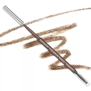 Mirabella Eyebrow Pencil, Medium - Ultra-Fine Point Precision Brow Pencil - Rich Blendable Color Defines and Fills In Brows Naturally - Long-Lasting, Smudge-Proof and Waterproof Formula