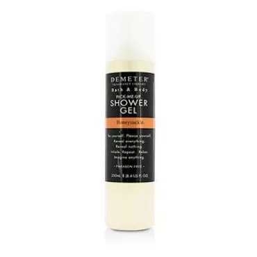 DEMETER Honeysuckle Shower Gel, Body Wash for Men and Women, 8.4 Oz