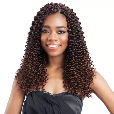 FreeTress Synthetic Hair Crochet Braids Water Wave Bulk 12