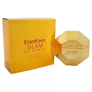 Bebe Glam 24 Karat Floral Fruity Fragrance, 3.4 Ou...