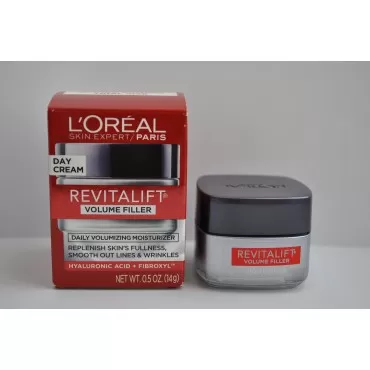 Loreal Revitalift Volume Filler Daily Voluminzing Moisturizer Day Cream Trial Size 0.5 oz / 14g