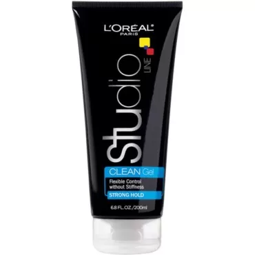 L'Oreal Studio Line Clear Minded Clean Gel, Strong Hold 6.80 oz (Pack of 5)