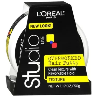 Studio Hair Putty Size 1.7z L'Oreal Studio Line Hair Putty, 8 ct